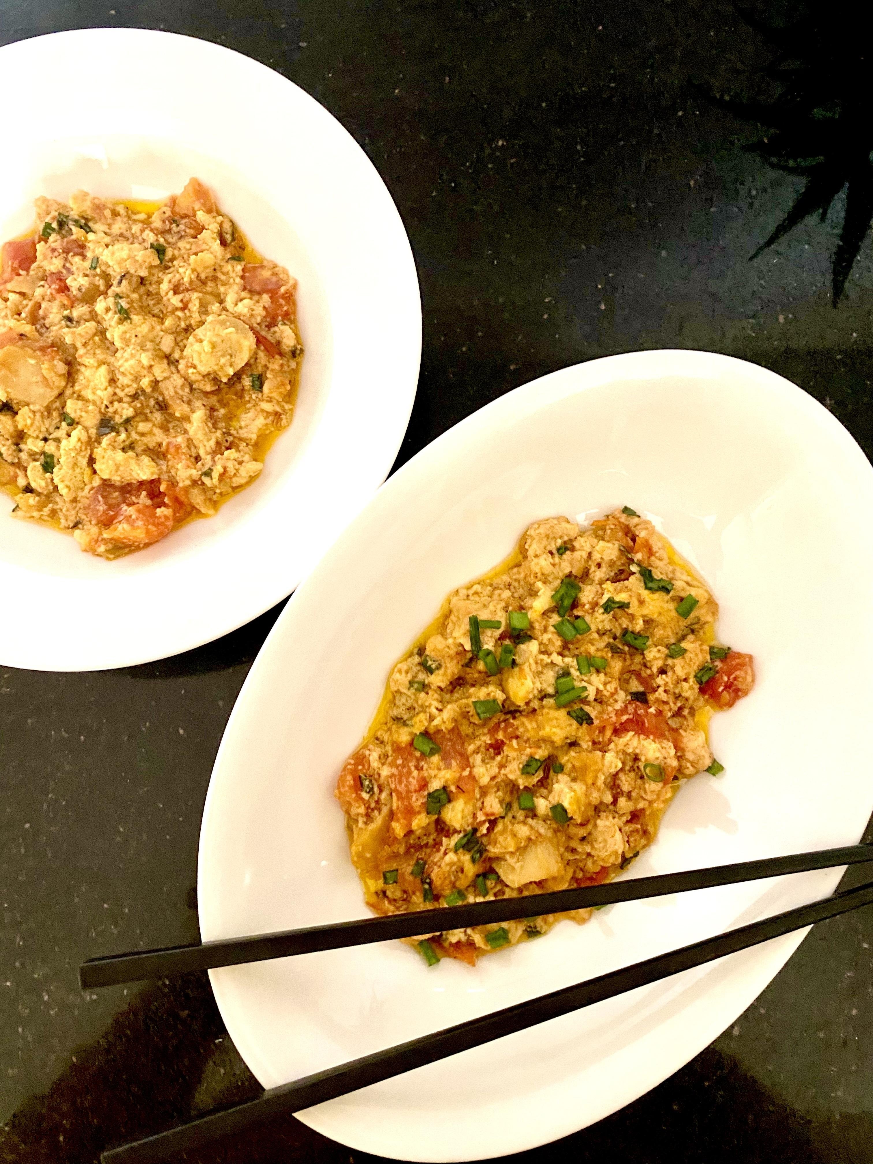 Tomato & Egg Soup Recipe - student project