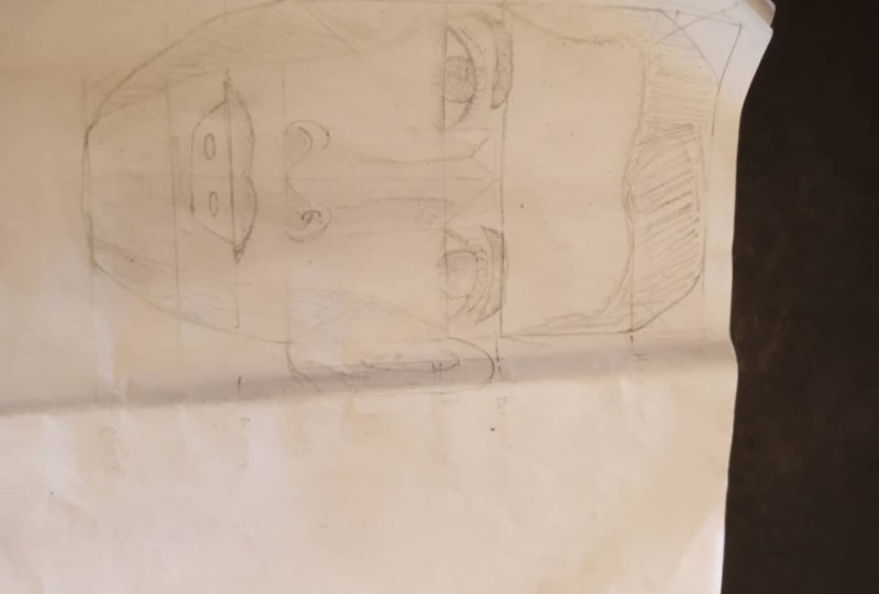 Human face drawing