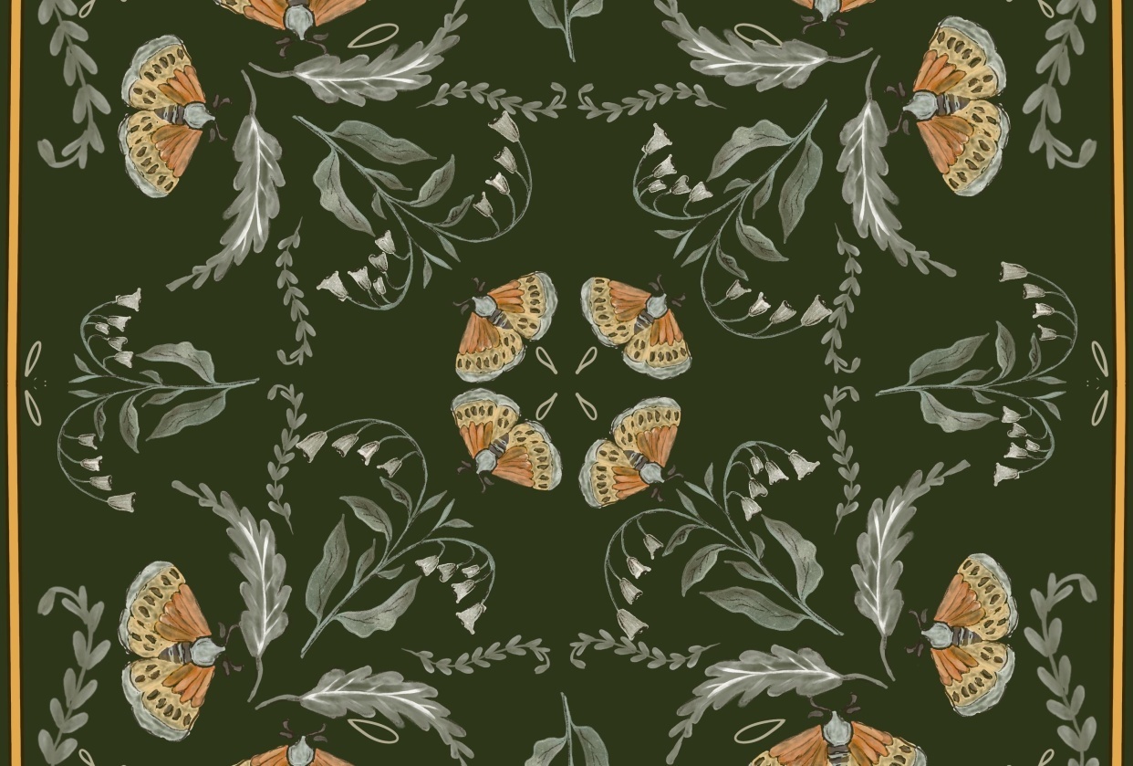 Symmetry Square Scarf-UPDated - student project