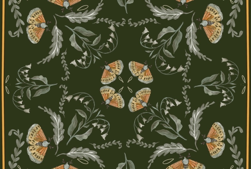 Symmetry Square Scarf-UPDated