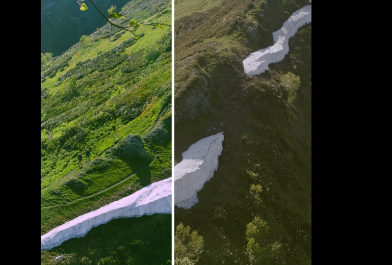 Color correction and grading.