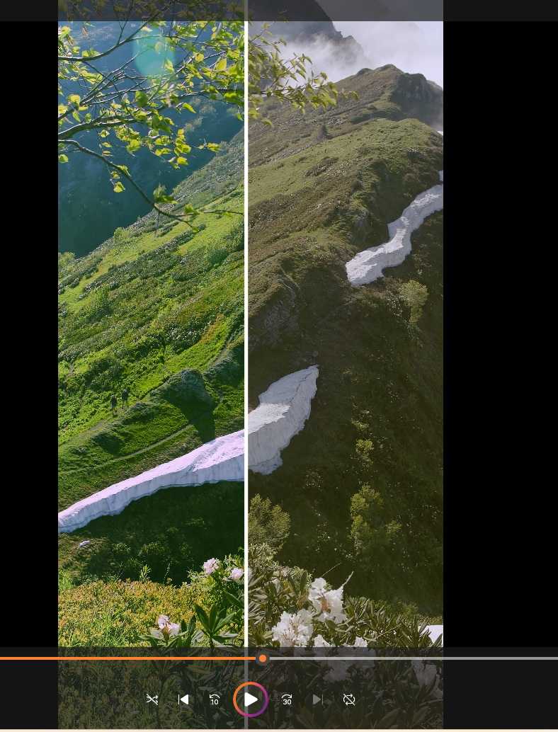 Color correction and grading. - student project