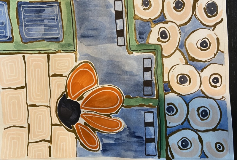 New pieces added to Modern Acrylic Gouache project