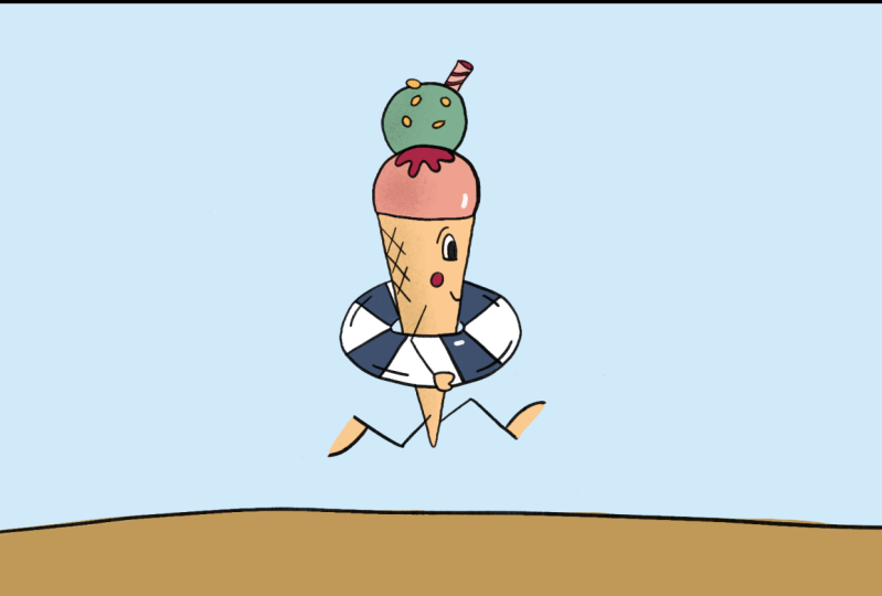 Ice Cream Character