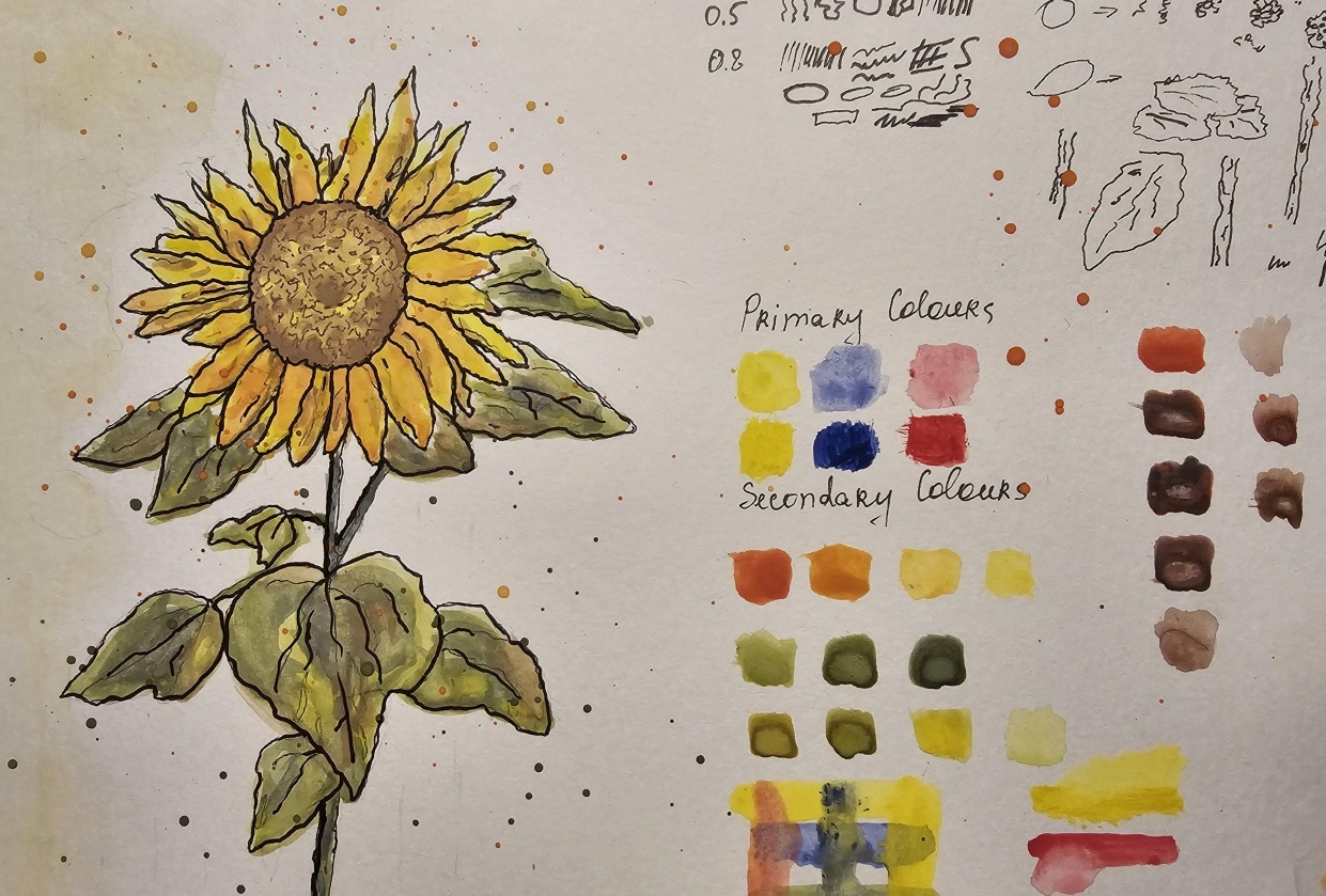 Sunflower - student project
