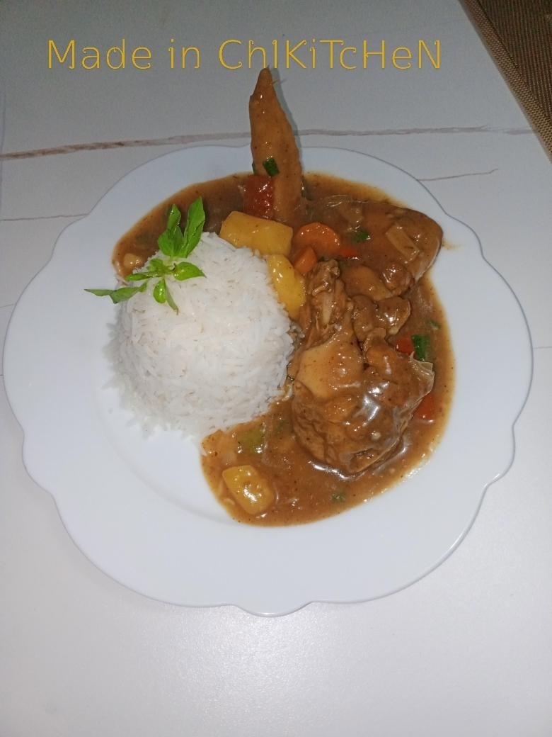 How to make chicken curry - student project