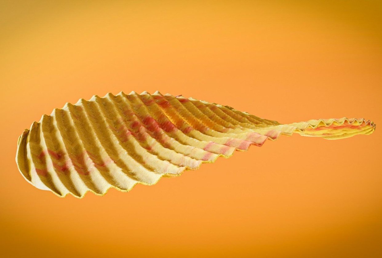 3D Realistic Render of Lay's Chips. - student project