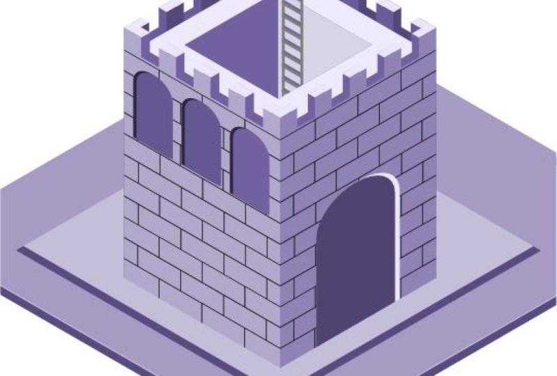 My purple castle!