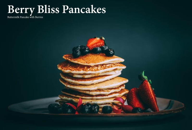 Berry Bliss Pancakes