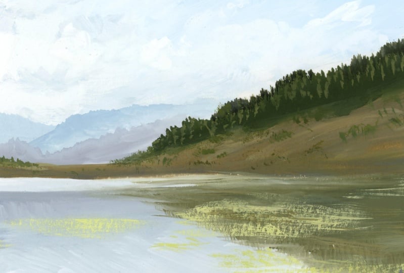 Finished painting