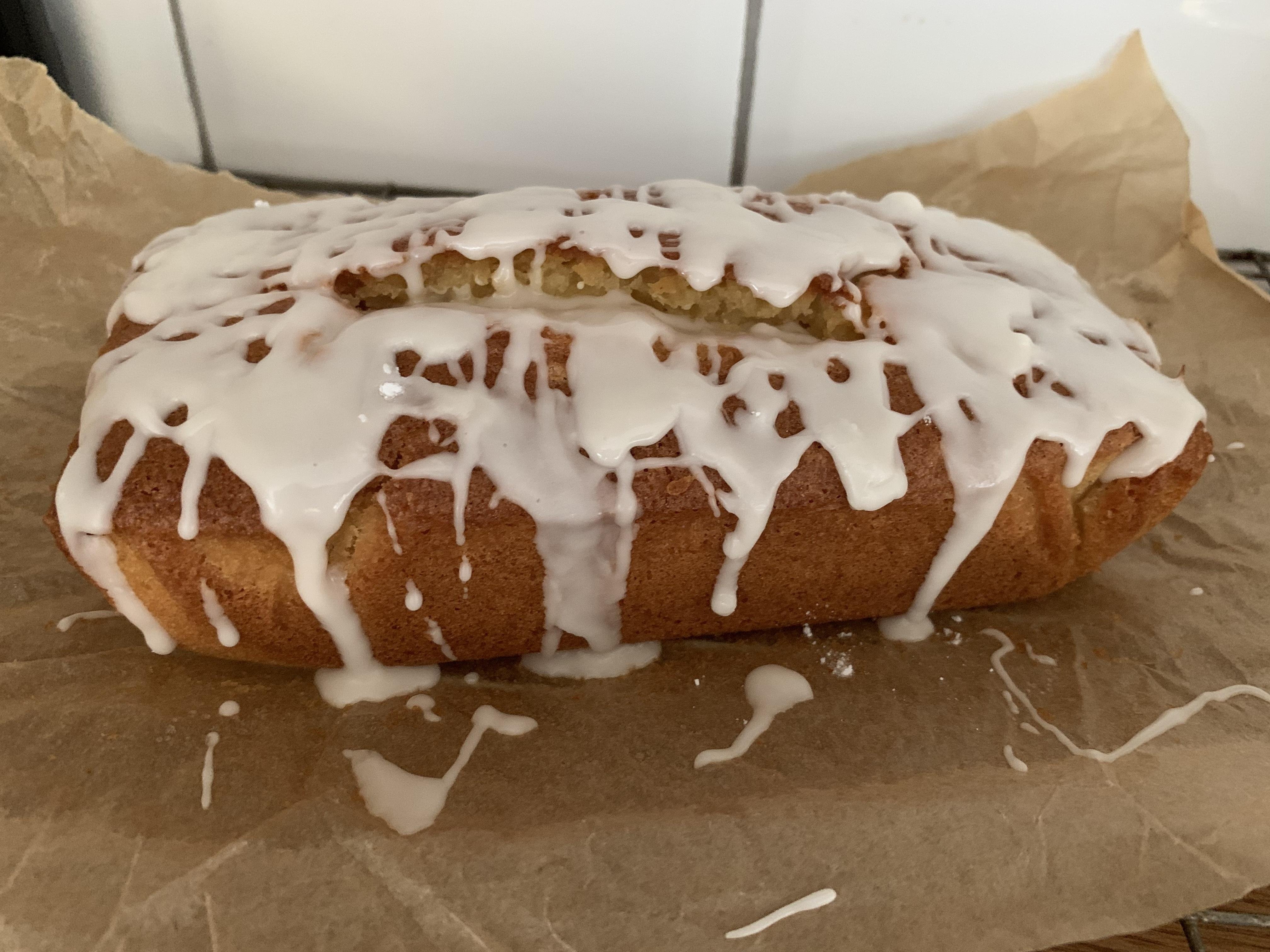 Gluten free vanilla cake - student project