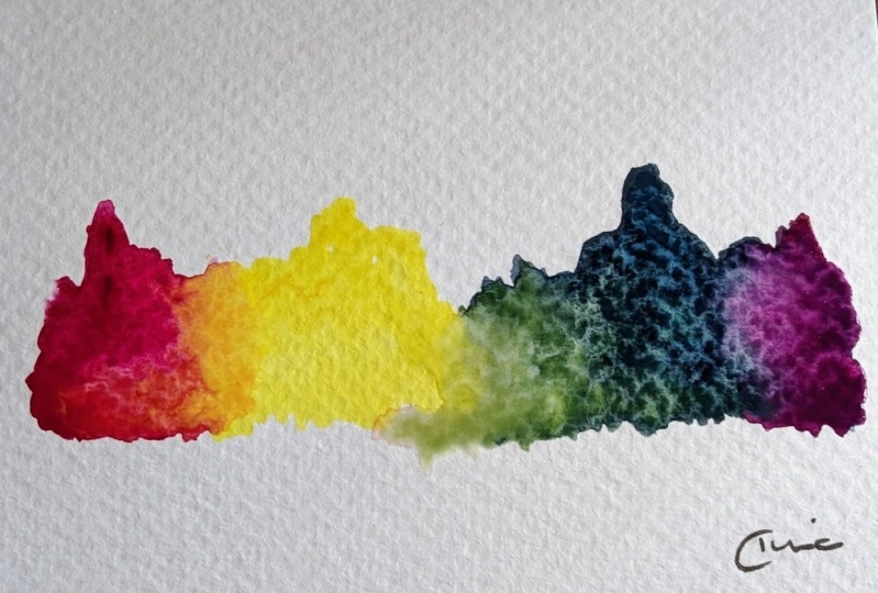 Rainbow Mountains #1