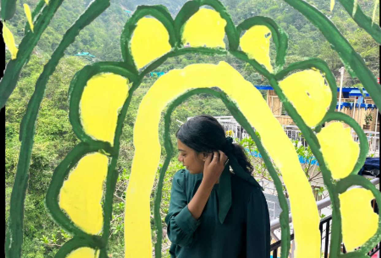Paint on photos gone wrong - student project