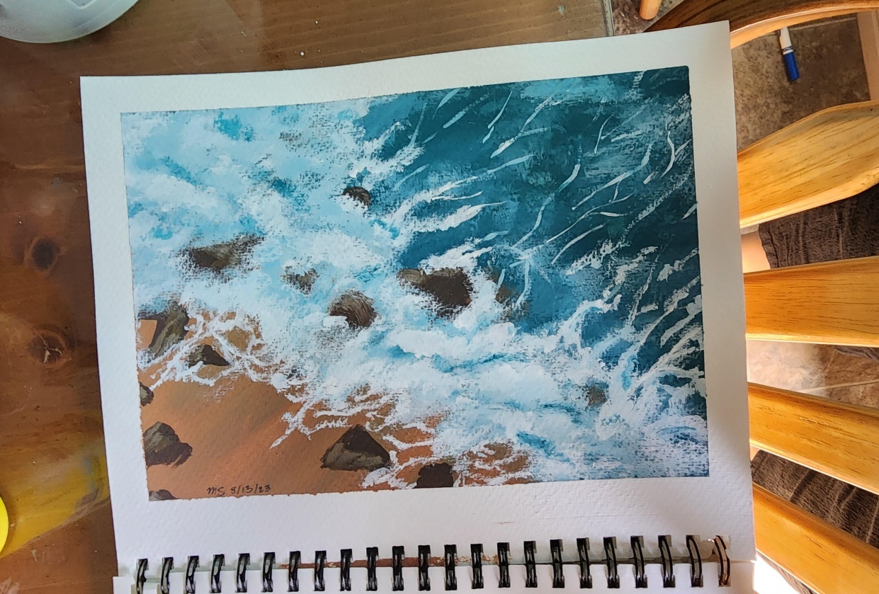 Ocean waves - student project