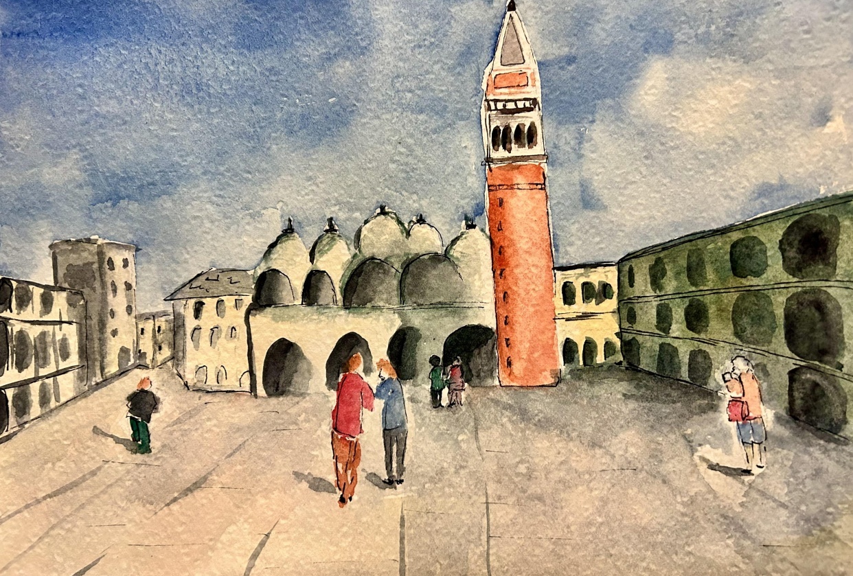 St Mark’s Square Venice - student project