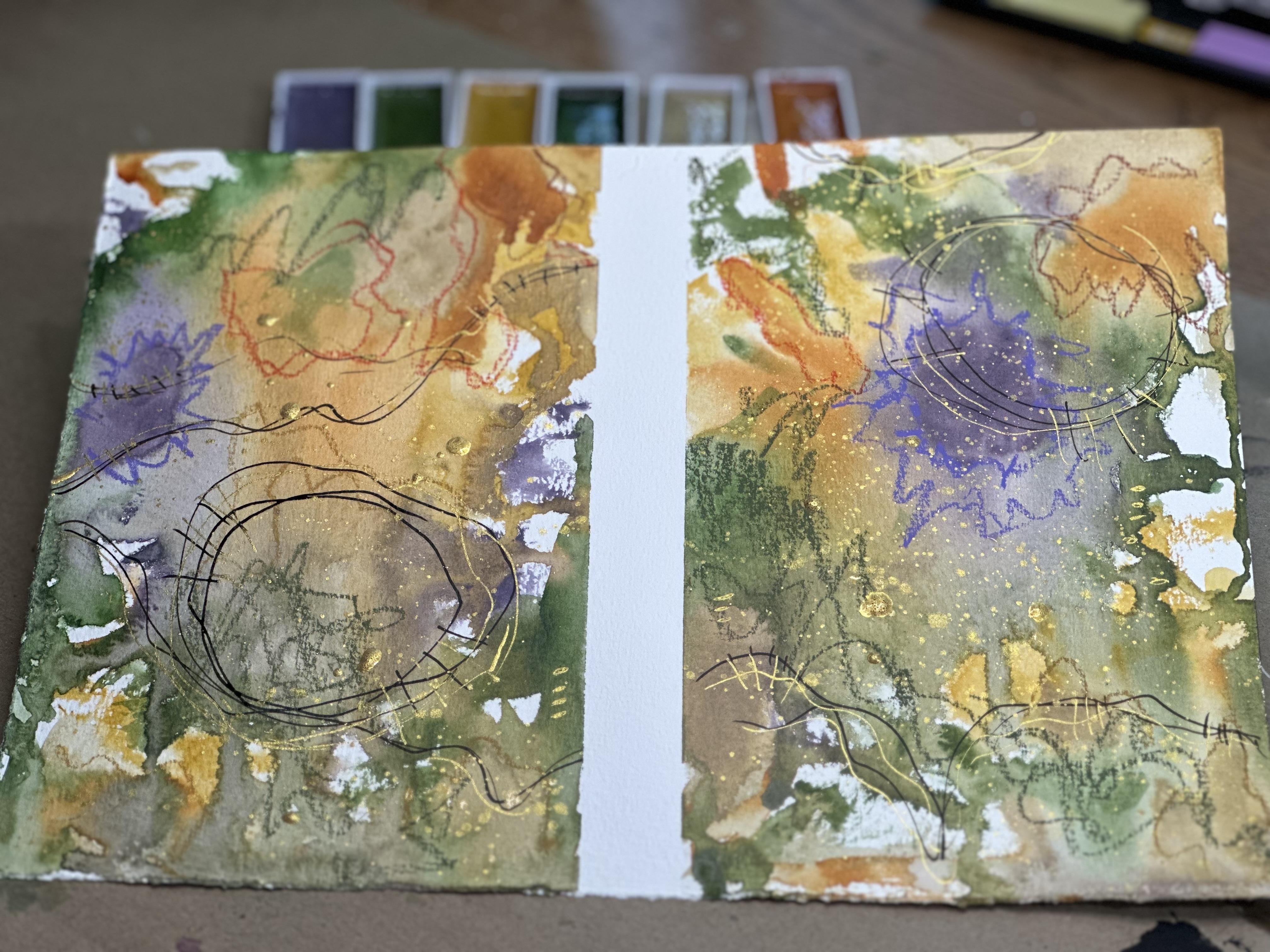 Reviving vintage hues - student project