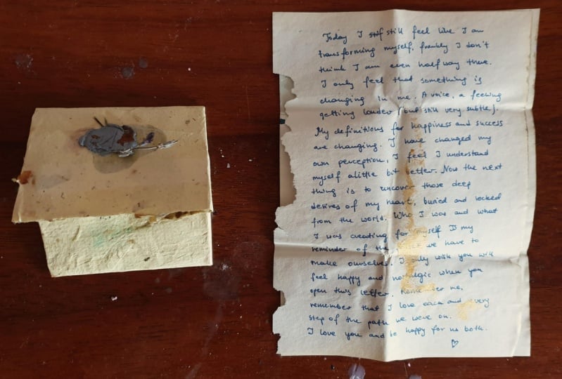 a letter to yourself in the future 
