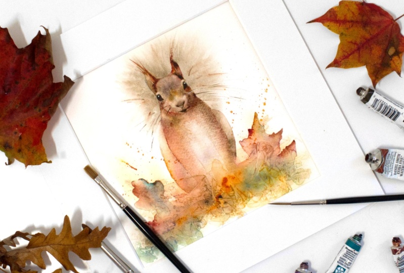 Sidney the Red Squirrel