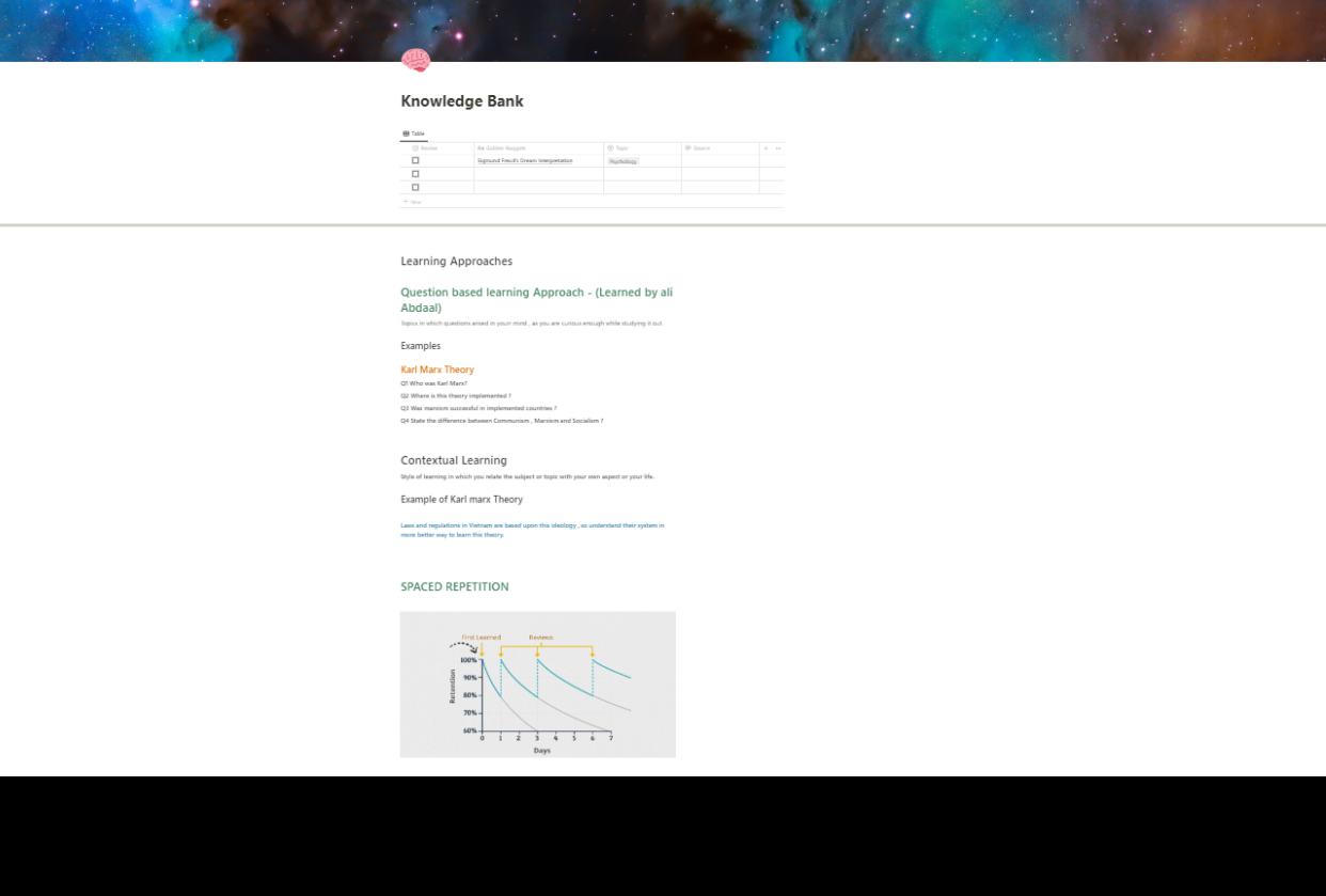 My Knowledge Bank