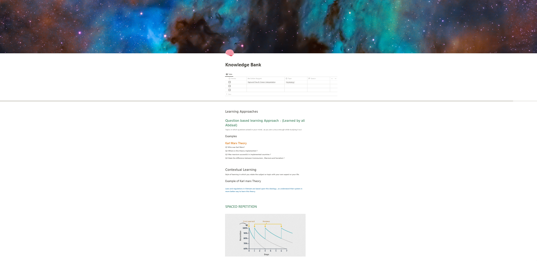 My Knowledge Bank