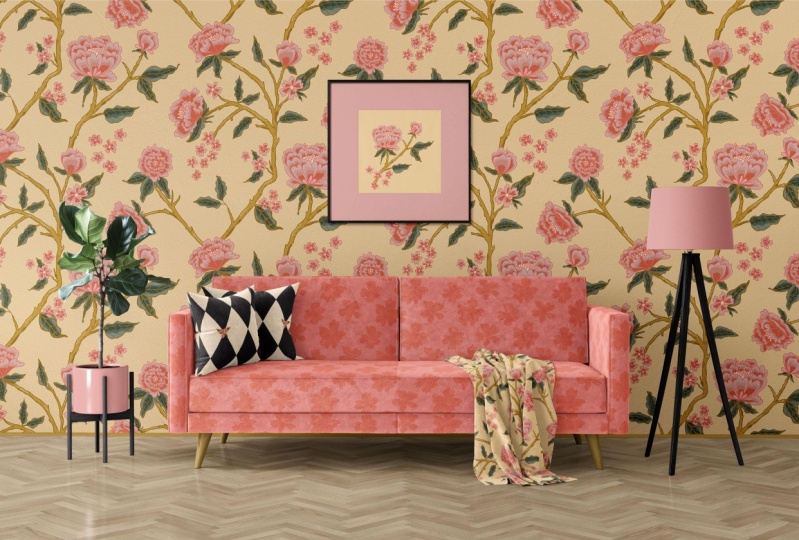 Floral Masquerade Collection Mockup