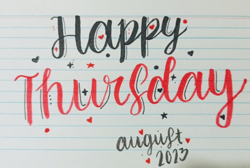 Feliz Jueves!