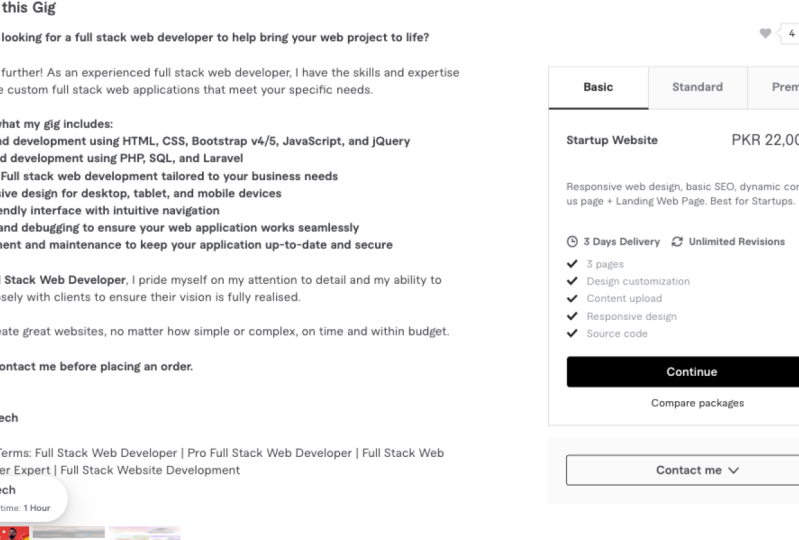 Fiverr Masterclass project