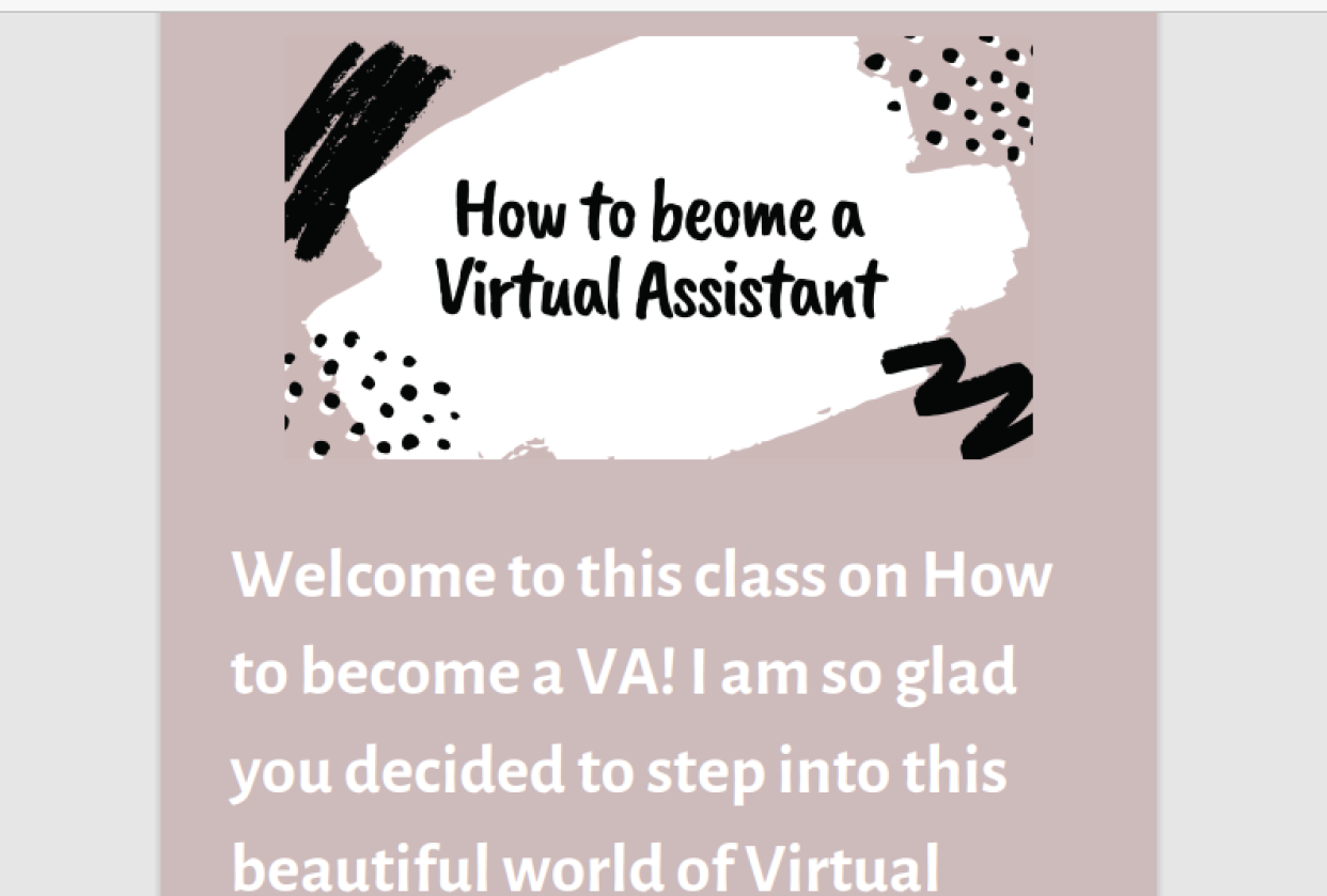 How to become a Virtual Assistant