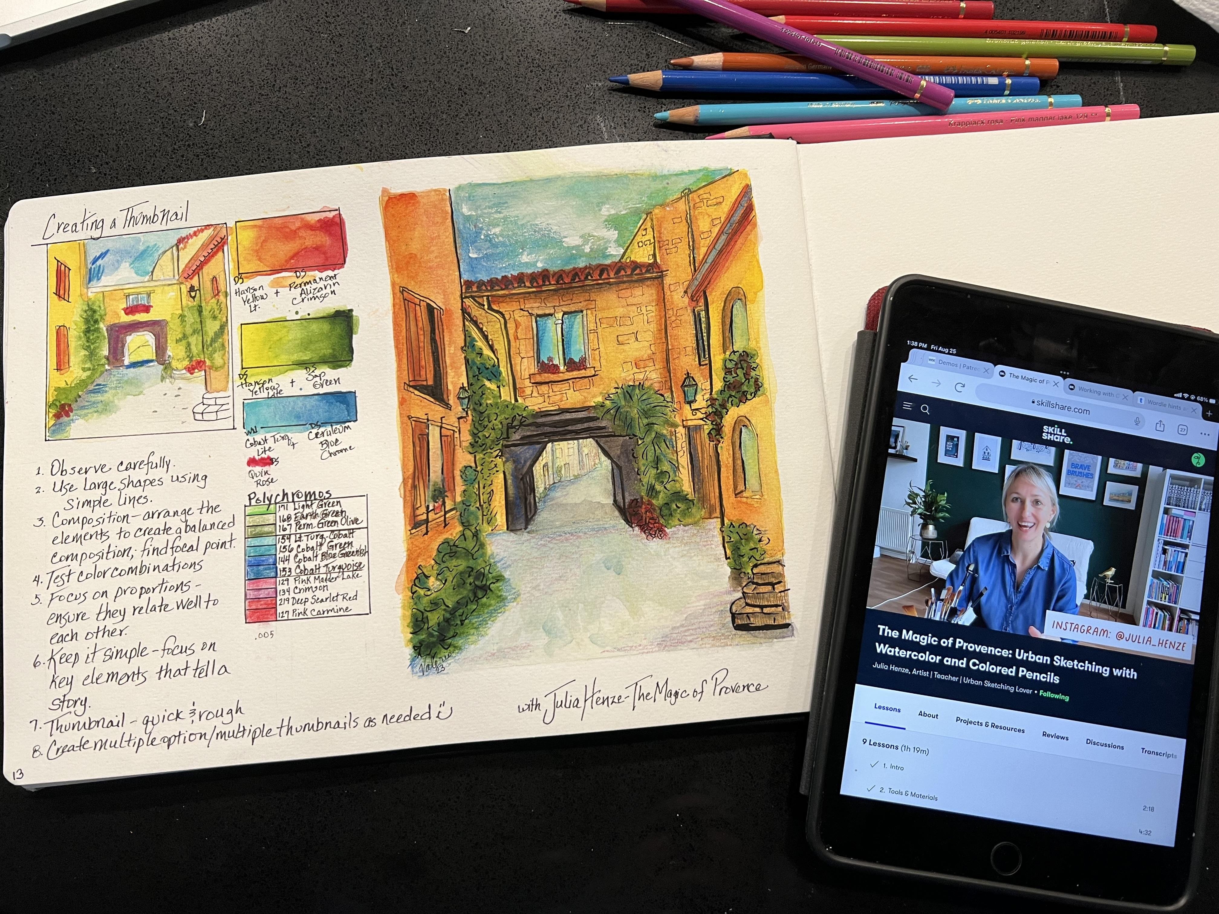 The Magic of Provence - student project
