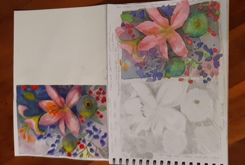 Vibrant & Spontaneous Watercolor Flowers: Jane-Beata