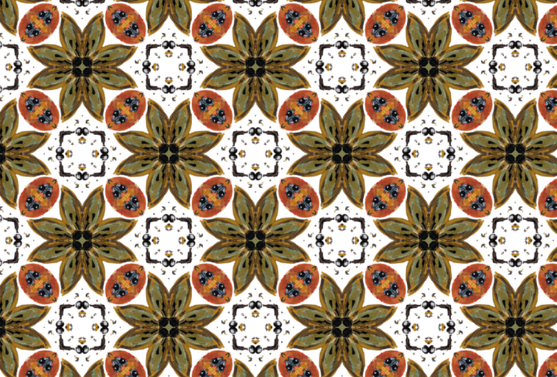 Flower Textile Pattern Repeat