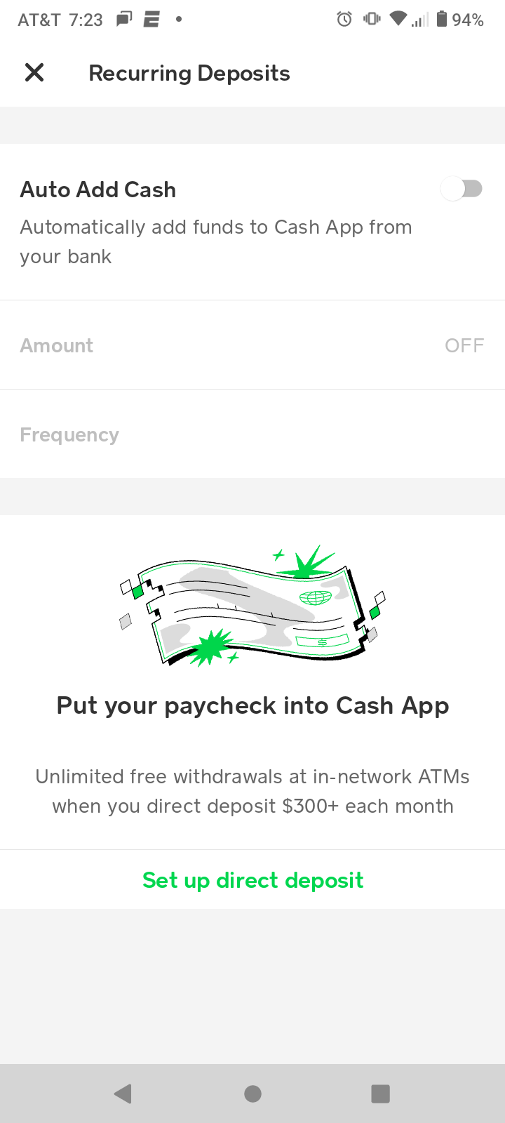 Cash app - student project