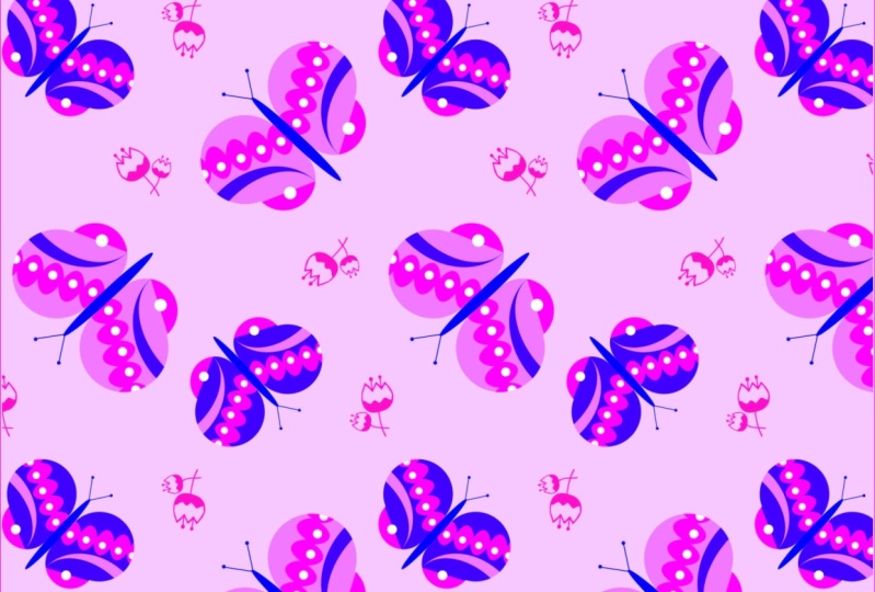 Butterflies pattern