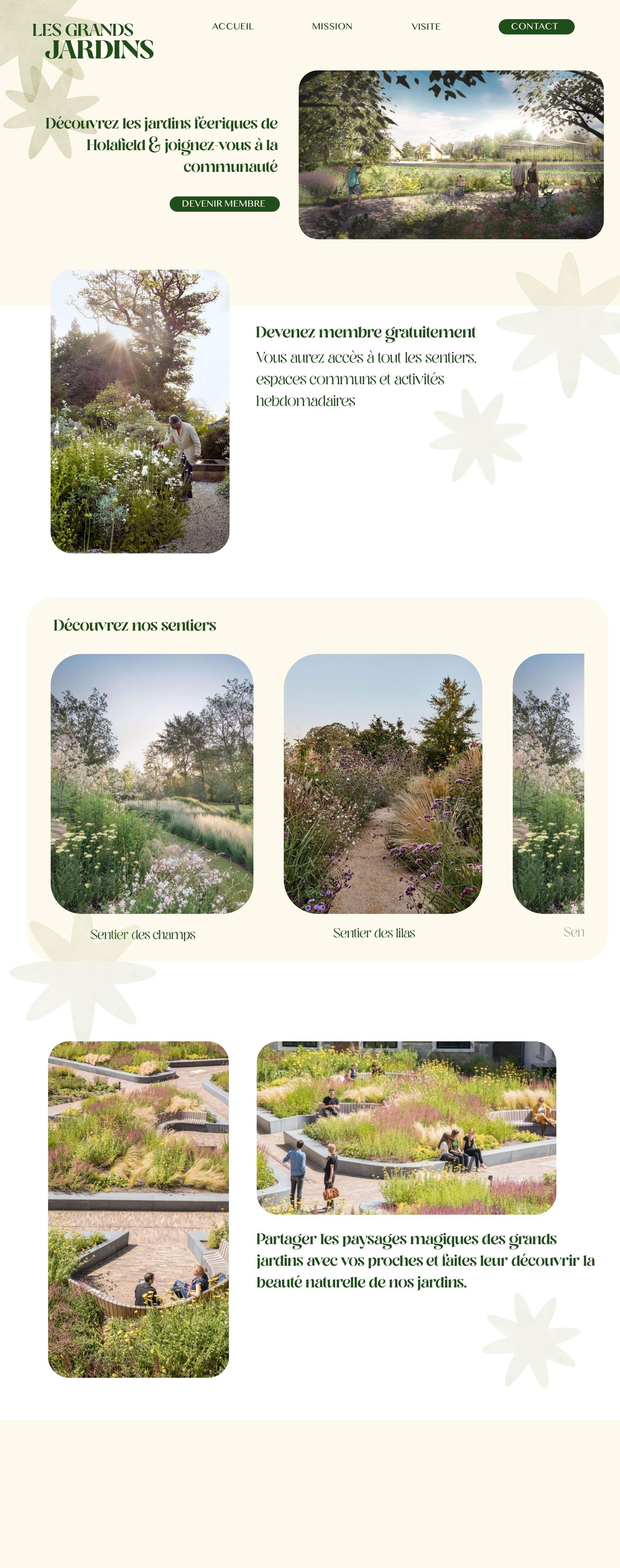 Les grands jardins