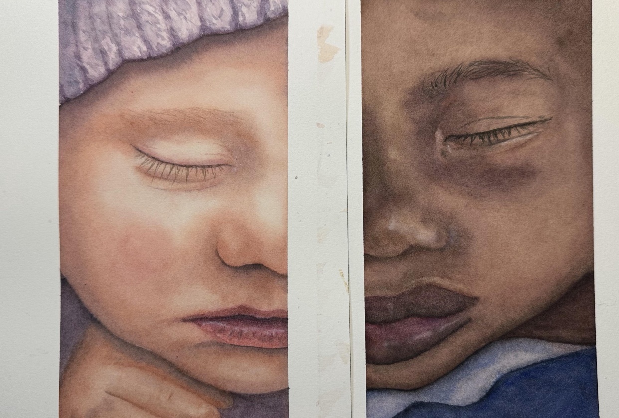 Skin tones - student project