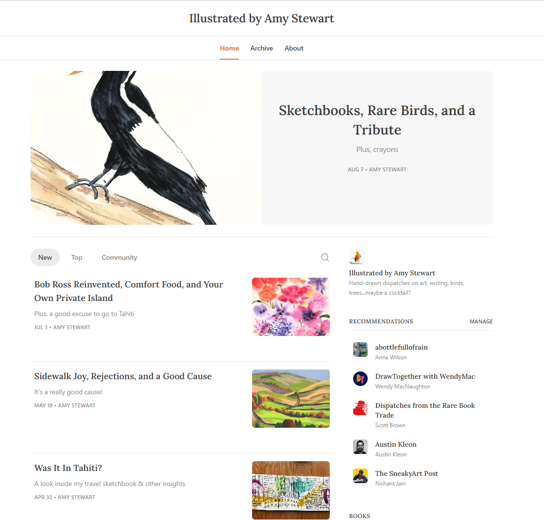 Illustrated by Amy Stewart - student project