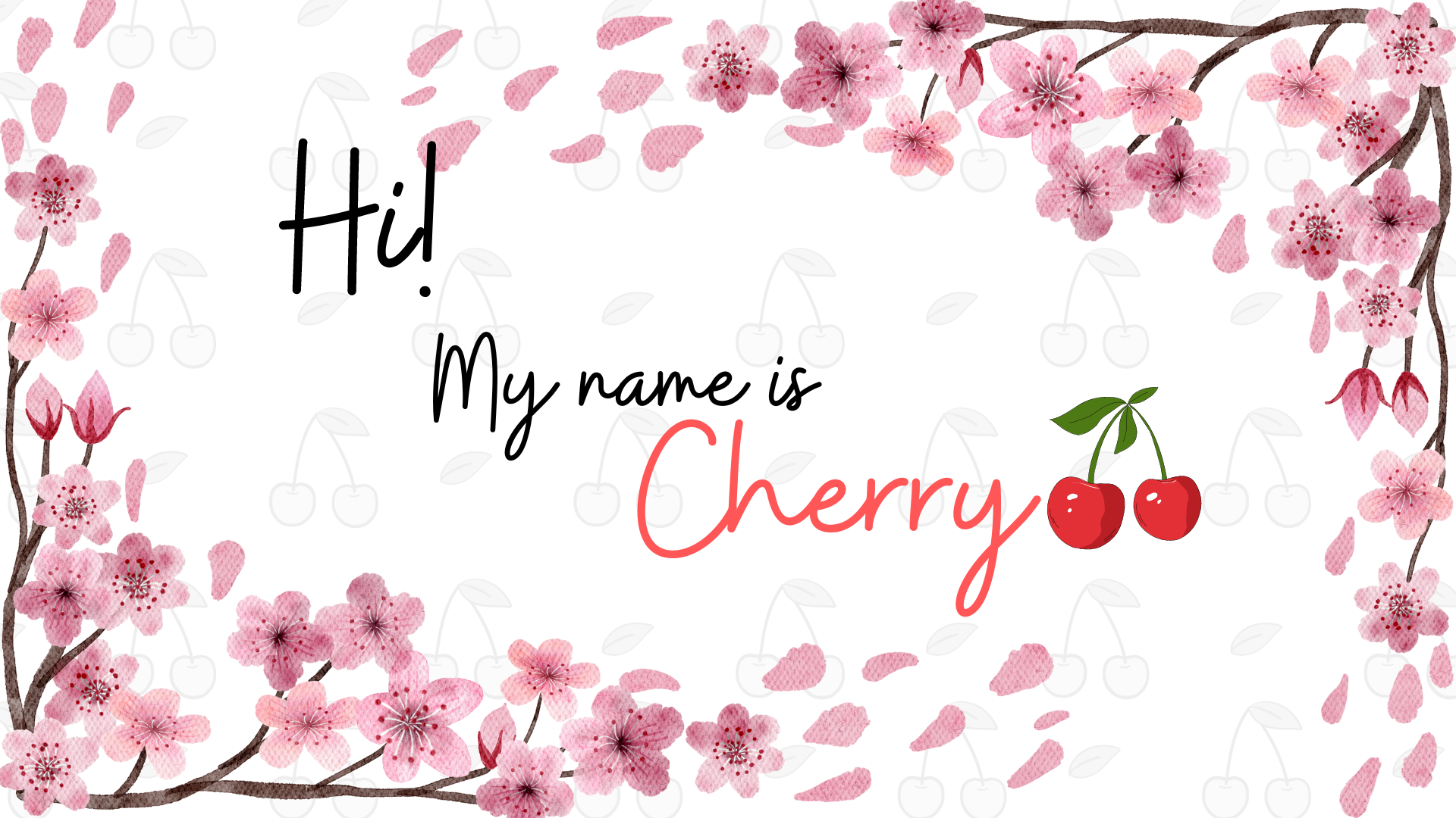 My name is Cherry