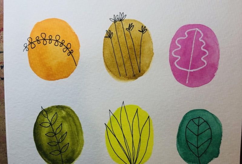 Doodles botánicos