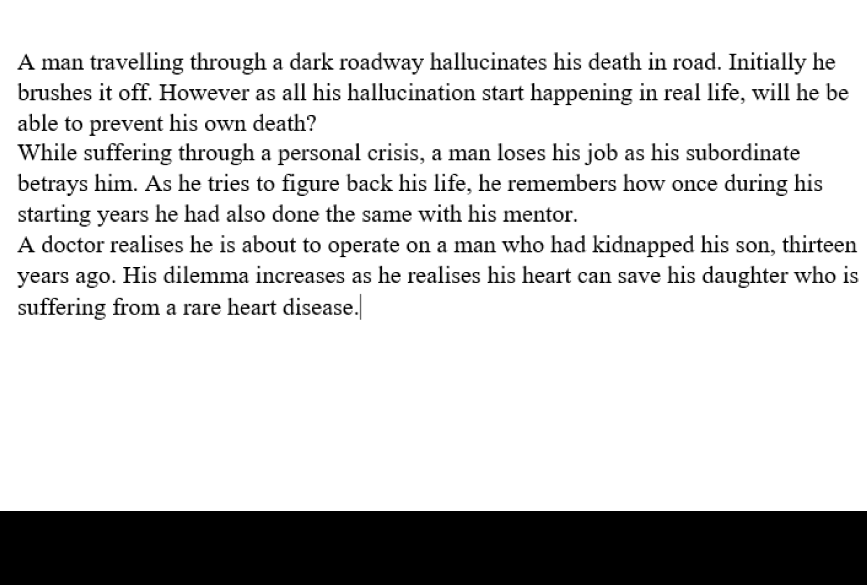 Story Ideas - student project