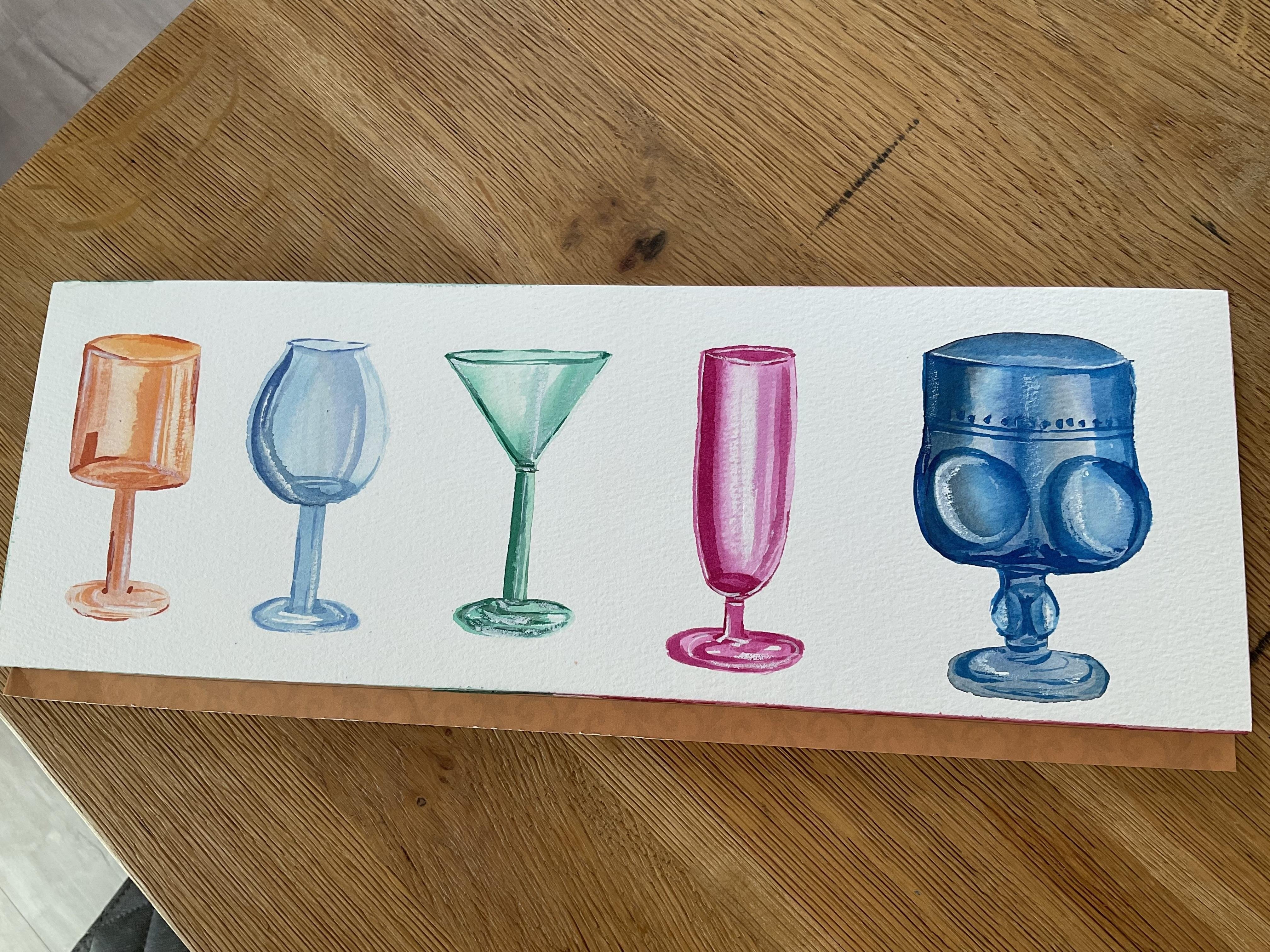 Vintage Glasses - student project