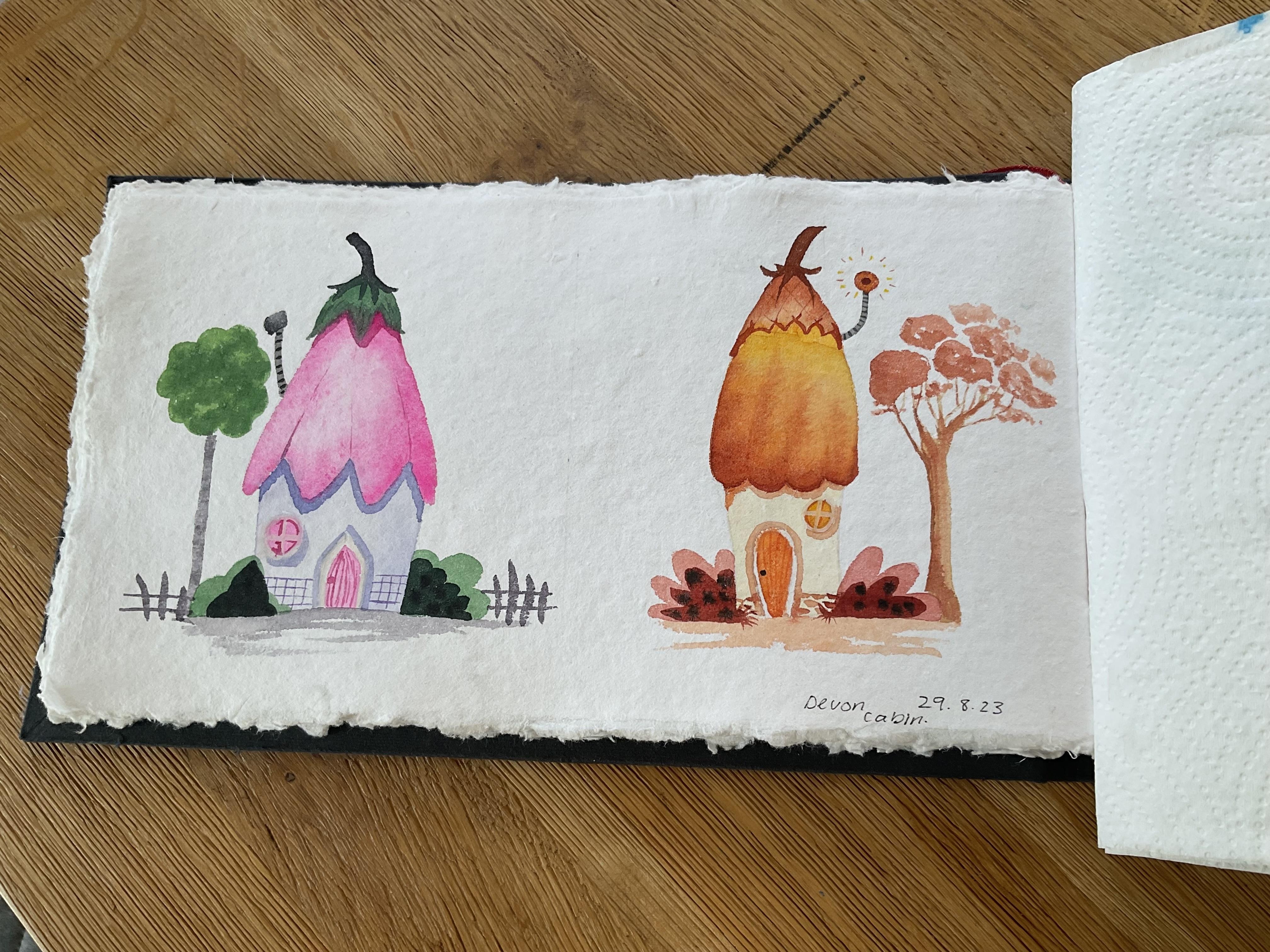 Fairy houses - student project