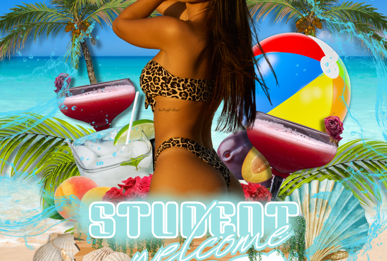 Canva Flyer Course - Beach Themed - student project