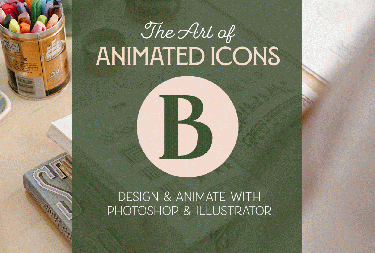 The Art of Animated Icons: Design & Animate with Photoshop & Illustrator - student project