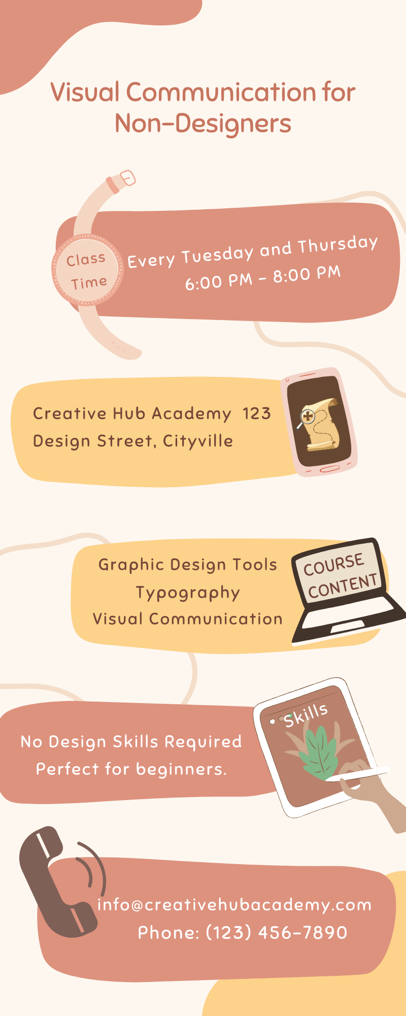 Visual Communication for Non-Designers - student project