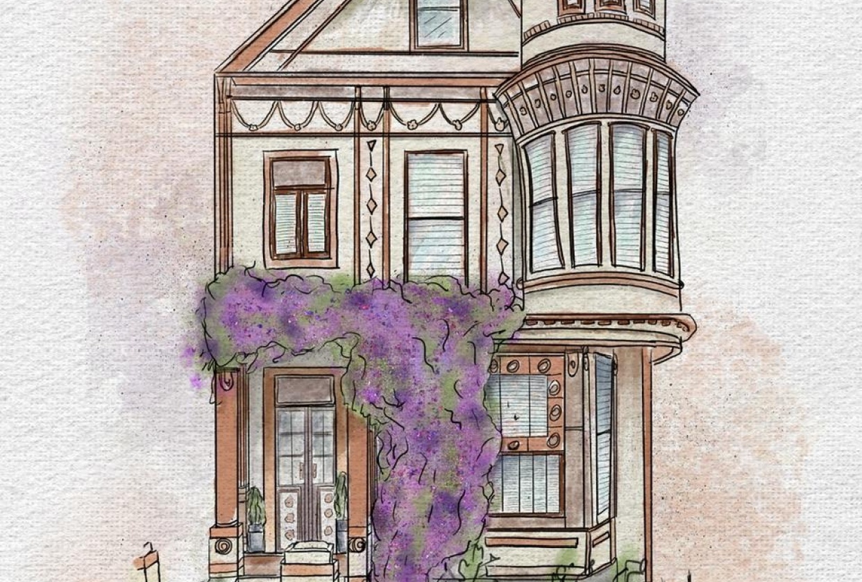 My Victorian house - student project