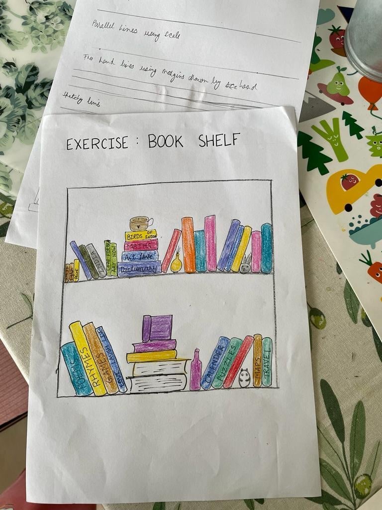 Book shelf - student project