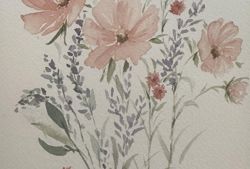 Watercolor Wildflowers