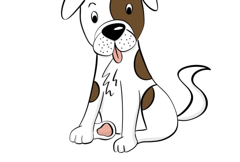 Hundeillustration