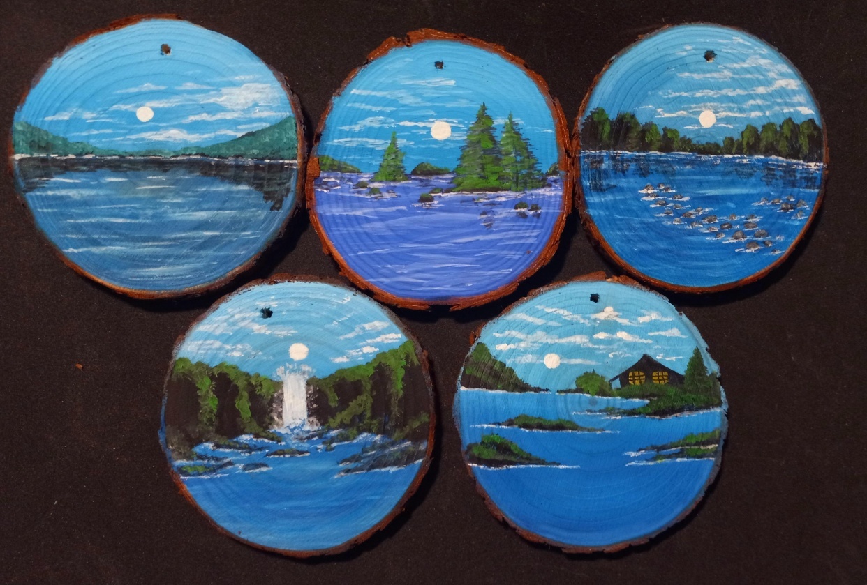 Seascapes with Gouache - student project