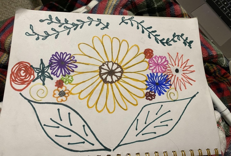 Flower project with a twist